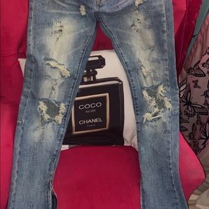 Designer men’s jeans